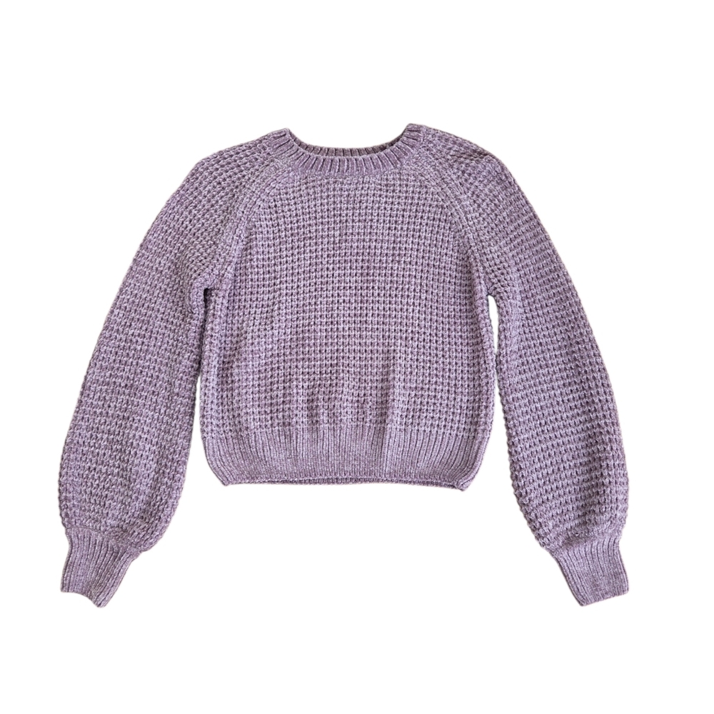 Altar'd State Woman's Knit Sweater Light Purple Size Small